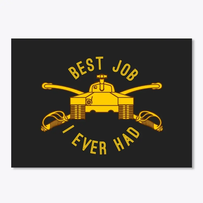 Armor Best Ever Job large logo in gold