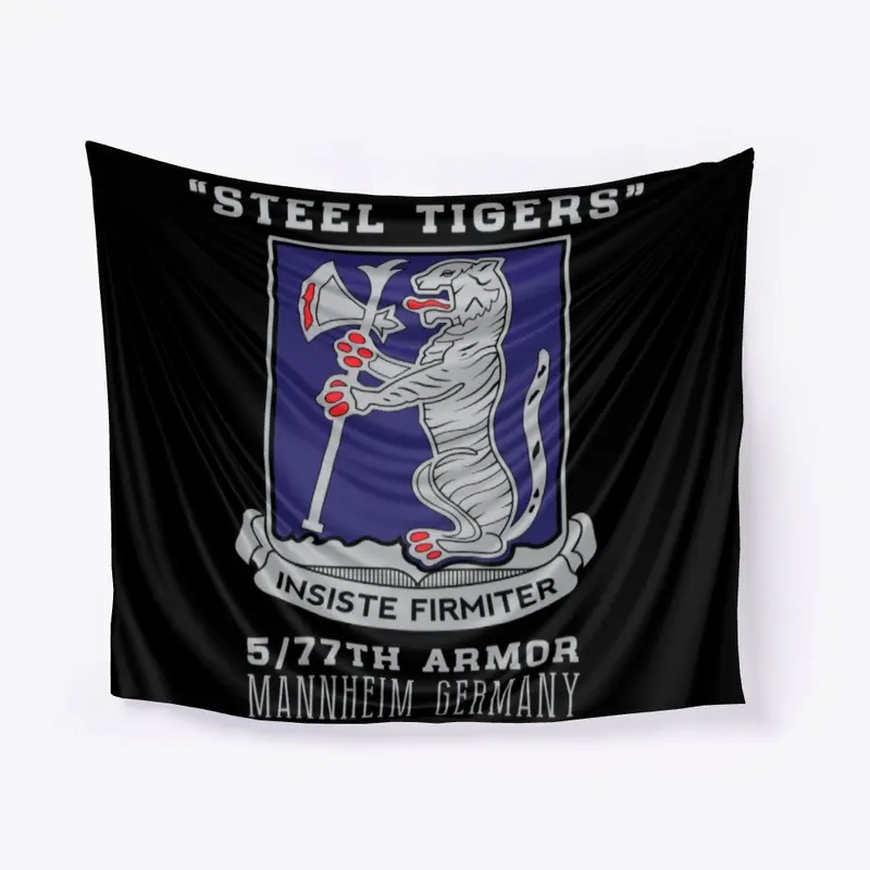 5/77 Armor over heart logo